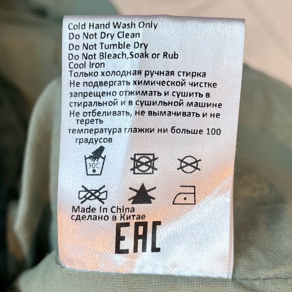 Revolve ATOIR Perfect Places Sage Green Mini Dress, US Size 8 (runs small) - Picture 10 of 16